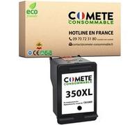 COMETE - 350 XL 1 Cartouche d'encre compatible avec HP 350 XL 350XL CB335E CB336EE - Noir Noir G