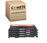 COMETE 4 Cartouche de Toner Compatible avec CLT-4072S CLT-K4072S CLT407 409