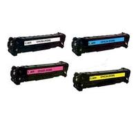 COMETE - 410A - 4 Toners Compatibles HP 410A pour Imprimante HP - Marque française Jaune Cyan Magenta Noir G