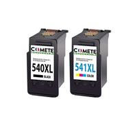 COMETE - 540/541XL : 2 Cartouches d'encres compatibles avec CANON - Marque française