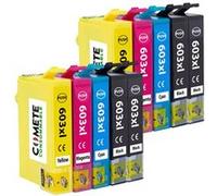 COMETE - 603 XL - 10 Cartouches d'encre compatibles avec EPSON - Marque française Noir G