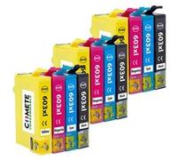 COMETE - 603XL - 12 Cartouches d'encre Compatibles Epson 603 XL - Marque française Cyan G