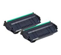 COMETE - 87X - 2 Toners Compatibles HP 87X pour Imprimante HP - Noir - Marque française Noir G
