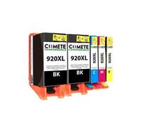 COMETE - 920XL - 5 Cartouches d'encre Compatible avec HP - Marque française