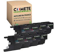 COMETE Cartouche d'encre Compatible avec Brother LC1240 1220 1280 Lot de 8