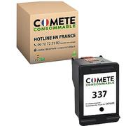 COMETE Cartouche d'encre Compatible avec HP 337-1 Noir