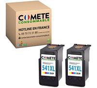 COMETE Cartouche Encre Compatible avec Canon 541 541XL CL-541 XL 2 Couleur