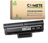COMETE Cartouche Toner Compatible avec HP 106A W1106A HP 107 - 1 Noire | Marque Française, 1 Noir, pour Imprimante HP 07a 107r 108a 108w MFP 135a 135r 135w 137fnw