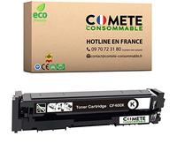 COMETE Cartouche Toner Compatible avec HP 201X 201A CF400A CF400X - 1 Noir