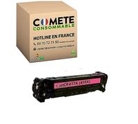 COMETE Cartouche Toner Compatible avec HP 410A 410X CF413A CF413X 1 Magenta