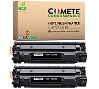 COMETE Cartouches de Toner Compatibles avec HP CE278A 78A - 2 Noir