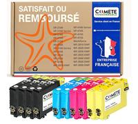 COMETE - Cartouches d'encre Compatibles avec EPSON 603XL - Lot de 10