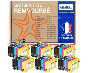 COMETE - Cartouches d'encre Compatibles avec EPSON 603XL - Lot de 30