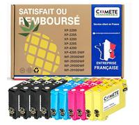 COMETE - Cartouches d'encre Compatibles avec EPSON 604XL - Lot de 10