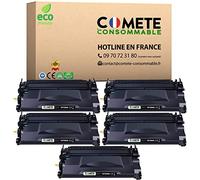 COMETE Cartouches Toners Compatibles avec HP 26A 26X CF226A CF226X - 5 Noir