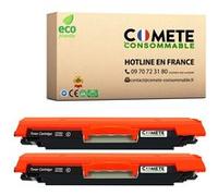 126A Pack de 2 Toners compatibles avec HP 126A CE310A CF341A - 2 Noir