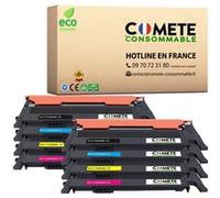 404S Pack de 8 Toners compatibles avec SAMSUNG CLT-P404C 404s CLT-K404S 2 Noir + 2 Cyan + 2 Magenta + 2 Jaune
