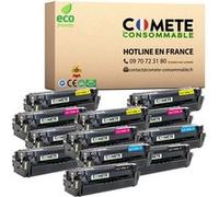 506L Pack 12 Toners compatibles avec SAMSUNG CLT-K506L 506L CLT-C506L CLT-C506S CLT-506L CLT-506S SU171A SU038A SU305A SU515 A 3 Noir + 3 Cyan + 3