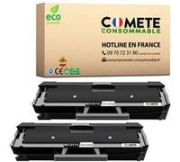 COMETE CONSOMMABLE D111L 2 Toner compatible avec SAMSUNG MLT-D111L D111L 111L X2 Noir