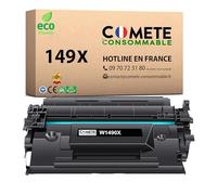 COMETE, Marque française - 149X - 1 Cartouche de Toner Compatible Noir avec HP 149X - pour HP LaserJet Pro 4002n 4002dn 4002dw MFP 4102fdn MFP 4102fdw (1 Noir)