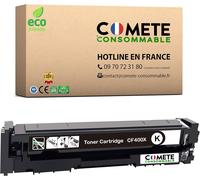 COMETE, Marque française - 201X CF400X - 1 Toner Noir Compatible avec HP 201X 201A HP CF400X pour HP Color Laserjet Pro MFP M277dw MFP M277n Laserjet Pro M252dw M252 M252n MFP M274n - 1 Noir
