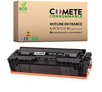 COMETE, Marque française - 207X - 1 Cartouche de Toner Compatible pour HP 207X (ou 207A) - pour HP W2210X W2211X W2212X W2213X Color Laserjet Pro MFP M283 M255 M282 (1 Noir)