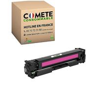 COMETE, Marque française - 216A -1 Toner Compatible avec HP 216A W2410A W2411A W2412A W2413A - pour HP Color Laserjet Pro MFP M183fw M182n M182nw M155nw M155a (1 Magenta)