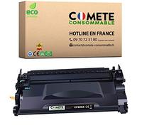 COMETE, Marque Française - 26A - 1 Cartouche de Toner Compatible avec HP 26 A CF226A (ou 26 X CF226X) - pour HP Laserjet Pro M402dn M402n M402d M402dw MFP M426dw M426fdn M426fdw M402 M426 (1 Noir)