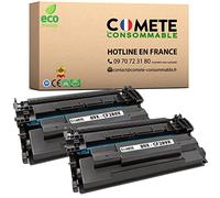 COMETE, Marque française - 89X - 2 Toners Compatibles (avec Puce à Jour) pour HP 89X CF289X (89A CF289A) - pour Toner HP 89X LaserJet Enterprise M507, LaserJet Enterprise M528 (2 Noir)