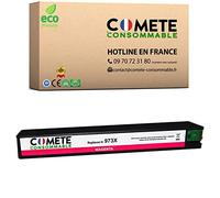 COMETE, Marque française - 973X - 1 Cartouche de Toner Compatible avec HP 973X 973 Magenta - Toner 973 pour HP PageWide PPro 477dw 577dw 452dw 477dn 452dn (Magenta)