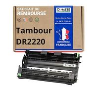 COMETE, Marque française - DR2220 - 1 Tambour Compatible pour Brother DR 2220 - pour Brother MFC-7360N DCP-7055 HL-2130 MFC-7460DN HL-2240 HL-2240D HL-2250DN FAX-2840 FAX-2940