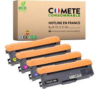 COMETE, Marque française - TN325 - 4 Toners Compatibles avec Brother TN325 TN-325 - pour Brother HL-4140CN HL-4150CDN HL-4570CDW HL-4570CDWT DCP-9055CDN MFC-9460CDN MFC-9465CDN (Noir et Couleur)