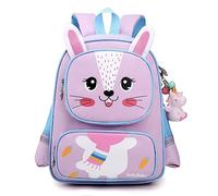 COMETE Sac à Dos Enfant Primaire Lapin Violet | Marque Française, Sac École idéal pour les Voyages, Sorties