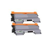 COMETE - TN2220/2210 - 2 Toners Compatibles avec Brother - 2 Noir - Marque française