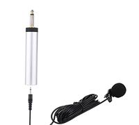 COMETX Micro à revers portable à condensateur à électret filaire à clipser pour guitare, saxophone, trompette, violon, piano