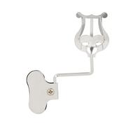 COMETX Support de musique de fanfare portable à clipser pour saxophone ténor, trompette, lyre de fanfare, support universel pour instruments à vent