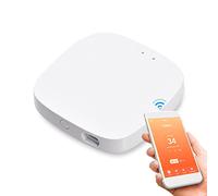 COMETX Zigbee Passerelle 3.0 sans fil Smart Home Bridge Support SmartLife Tuya App Télécommande WiFi Protocole Fonctionne avec la maison