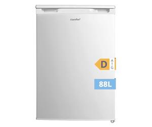COMFEE' 88L, Congelateur tiroir, Congélateur Armoire Vertical, Blanc | 3 tiroirs transparents, Grande capacité, -18°C, 39 dB silencieux, Température réglable, Porte réversible
