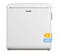 Comfee by Midea RCD50WH2EURT(E) mini-réfrigérateur, 47 L, rétro, porte unique, blanc