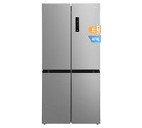 Comfee by Midea' RCF470LS2EU(E) Réfrigérateur 4 portes 474 L | Vario Box | Tiroir à légumes avec 3 températures | Plateau basculant | Contrôle et surveillance de la porte non ouverte - Argent [Classe