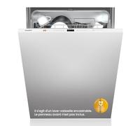 COMFEE' CDWPB1215PB-EU Lave-vaisselle Entièrement Intégré avec 12 Couverts, Lavage Cloud Wash, Séchage Supplémentaire, Lave-vaisselle Encastrable avec Démarrage Différé, Lavage Rapide - Blanc