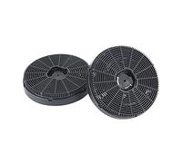 COMFEE' CF03 Lot de 2 filtres à charbon actif de rechange pour hottes de cuisine COMFEE' Noir