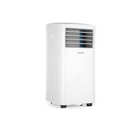 Comfee Climatiseur Mobile Portable 9000 BTU/h 2,6kW, 3-EN-1 Refroidisseur Déshumidificateur Ventilateur, Follow me, Minuterie, Mode nuit, Pour salon et maison de 33㎡/88m³, MPPH-09CRN7 R290