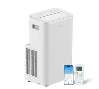 Comfee' Climatiseur portable 10000 BTU, 3-en-1 refroidisseur/déshumidificateur/ventilateur contrôle via application et télécommande, minuterie 24 h, climatiseur mobile avec kit