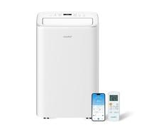 Comfee' Climatiseur portable 12000 BTU, 4-en-1 refroidissement/chaleur/déshumidification/ventilation contrôle via application et télécommande, minuterie 24 h, kit de fixation po