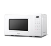 COMFEE' CM-E202CC Micro-ondes Numérique, 700W, 20L, 6 Menus Prédéfinis, Express Cook, 11 Niveaux, Décongélation, Fonction Mémoire, Blanc