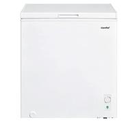 Comfee Congélateur Coffre Thermostat Réglable/Panier de Rangement Amovible/Silencieux/166L/Blanc 81.5 * 55 * 85cm)
