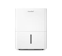 COMFEE' Déshumidificateur Compacte, Absorbe jusqu'à 12L/jour, Deshumidificateur d air avec Roulettes et Poignée, Minuterie 24H, Réservoir 2L, Pour pièce de 20-35㎡, MDDN-12DEN7