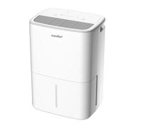 COMFEE Déshumidificateur Portable 12L/Jour, 3 Modes au Choix, Réservoir Amobile 2,5L, Drainage Continu, Minuterie 24h
