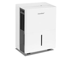 COMFEE' Déshumidificateur Puissant, Absorbe jusqu'à 30L-Jour, Sèche-linge, Mode confort, Réservoir 3L, Minuterie 24H, Idéal pour grandes pièces de 58-73㎡, MDDPE-30DEN7, Garage, Sous-sol